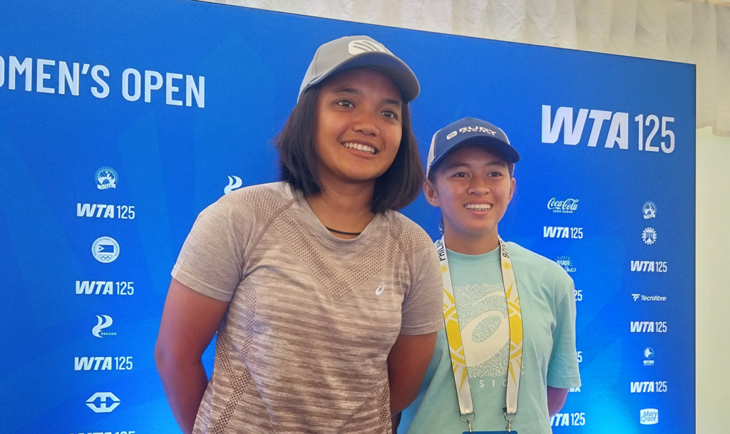 Win or lose, lessons were learned. Madis and Aludo reflect on their Philippine Women’s Open journey. [PSC photo]