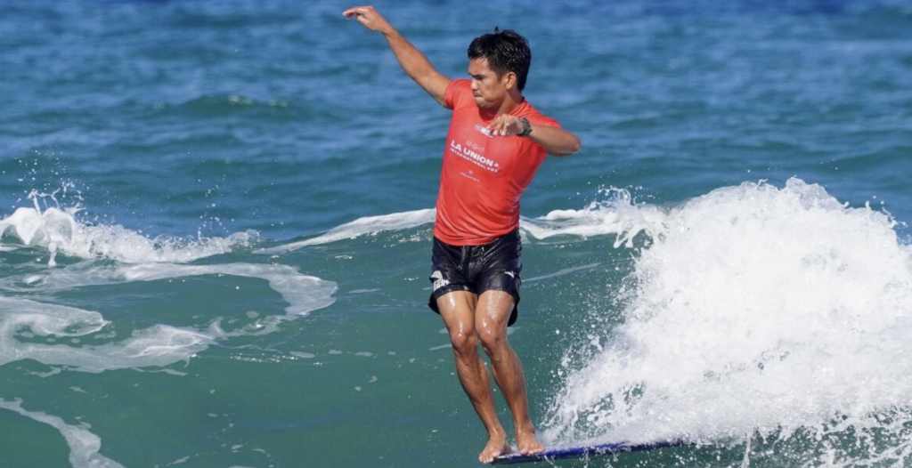 Filipino surfers gear up to compete against elite international longboarders on home waves. [WSL photo]