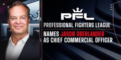 Oberlander will lead global partnerships and sponsorship initiatives for the Professional Fighters League.