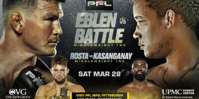 UPMC Events Center will host the first PFL show in Pittsburgh in nearly a decade.