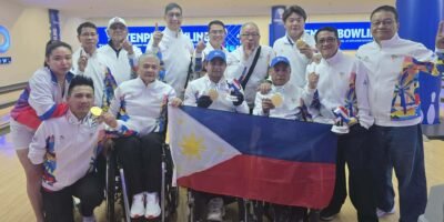 Focus and perseverance pay off for PH Para Bowling at the ASEAN Para Games. [photo credit: George Manozo]