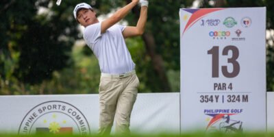 Jeunghun Wang shares the day-two lead at Wack Wack Golf & Country Club. [photo credit: Asian Tour]