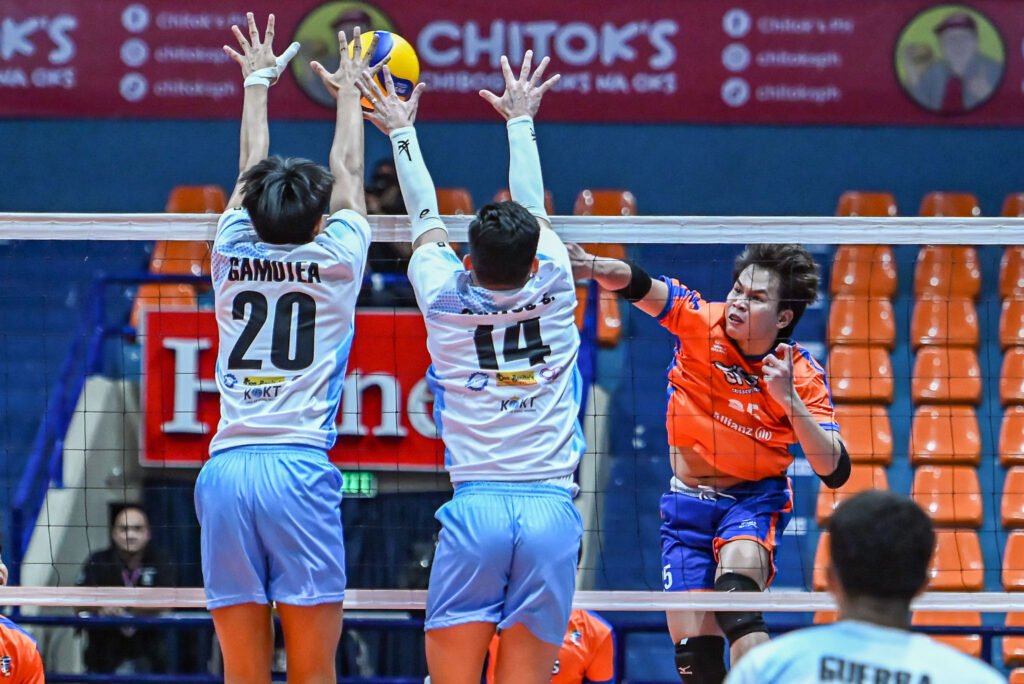 Alche Gupiteo delivers in his standout debut for Criss Cross. [Spikers Turf photo]