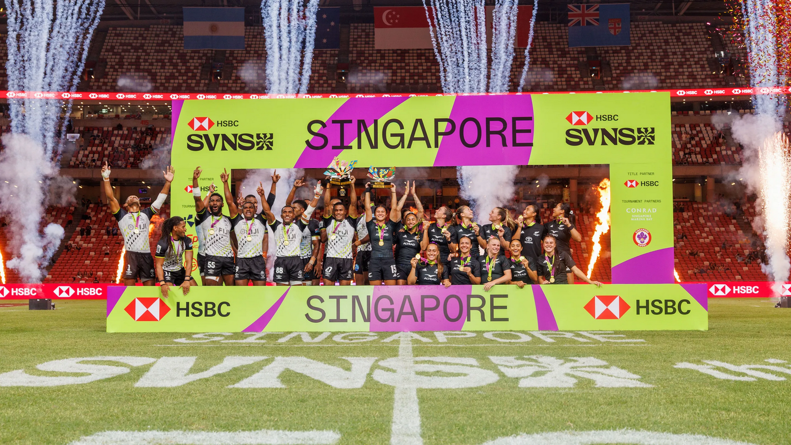 HSBC SVNS Singapore 2026 highlighted rising talent, international champions, and thrilling matches. [photo credit: HSBC SVNS]
