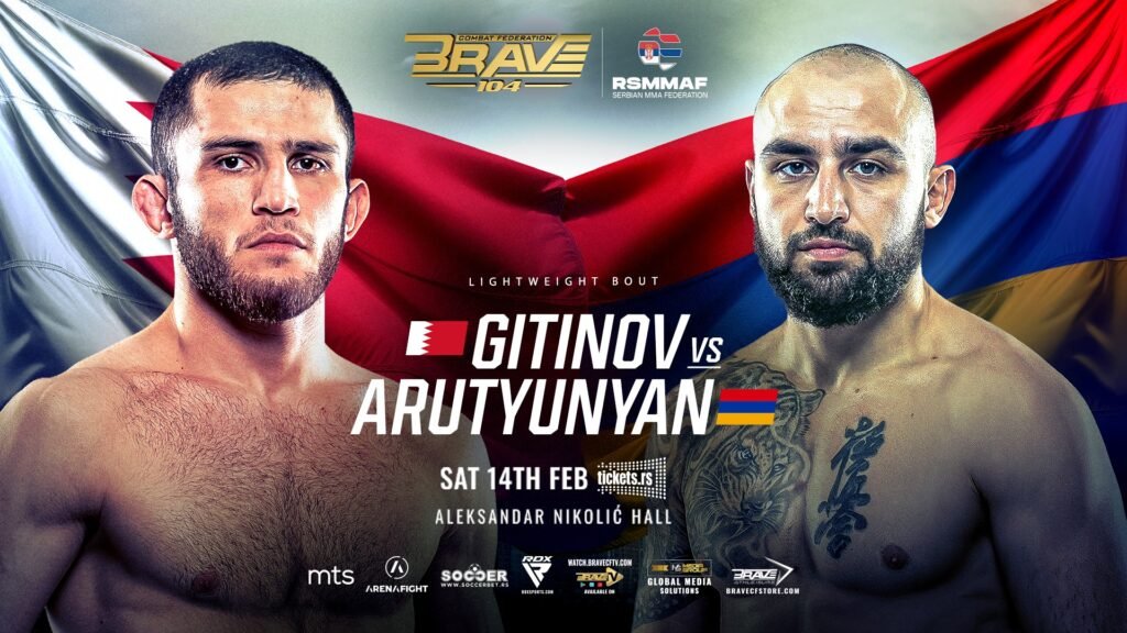 BRAVE CF 104 serves as a centerpiece of BRAVE International Combat Week.