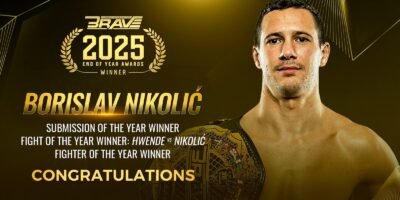 Borislav Nikolić didn’t just win gold — he owned 2025 Fighter of the Year.