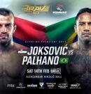 Nikola Joksović defends unbeaten record against Luciano Palhano at BRAVE CF 104