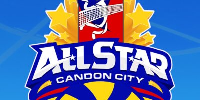 The official logo of the 2026 Volleyball All-Star Showcase, highlighting Candon City as the host.