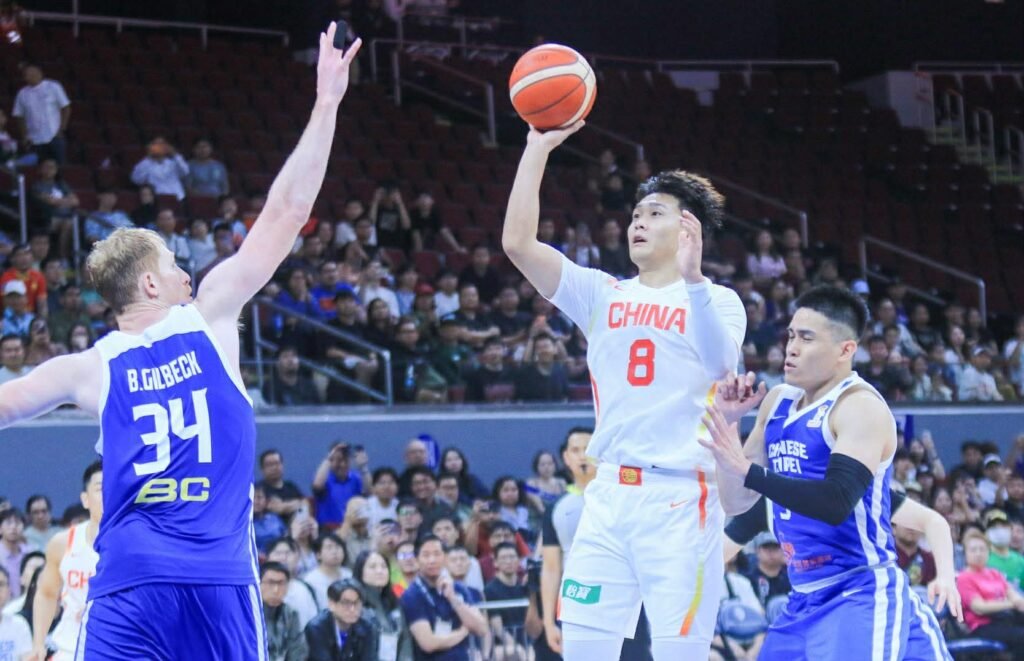 China closes Window 2 strong with a 100-93 win over Chinese Taipei. [photo credit: Peter Baltazar]