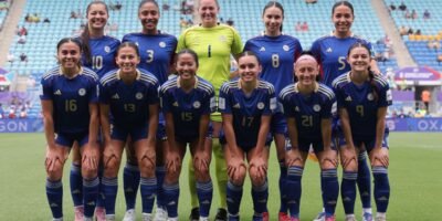 The Philippine women’s football team prepares for a critical match against Iran at Cbus Super Stadium. [AFC photo pool]