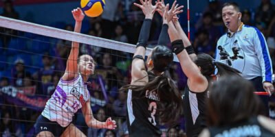 Sisi Rondina led the Titans with 27 points and 15 excellent receptions. [PVL Images]