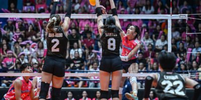 Alyssa Valdez delivers a standout all-around performance for Creamline. [PVL Images]