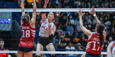 Kim Dy during PLDT’s comeback victory against Choco Mucho in the PVL All-Filipino Conference. [PVL Images]