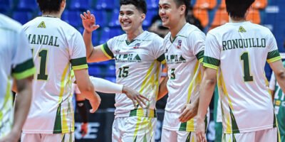 Jau Umandal fires an attack for Alpha Insurance during the 2026 Spikers’ Turf Open Conference. [Spikers Turf photo]