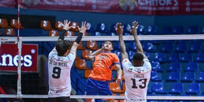 Jude Garcia powers Criss Cross with a strong all-around performance. [Spikers Turf photo]