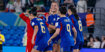 Philippines 2, Iran 0! Eggesvik and McDaniel deliver key goals, and the team stays in contention for a playoff spot. [photo credit: Philippine Football Federation Instagram]