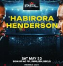 PFL Brussels set as Patrick Habirora faces Benson Henderson in welterweight main event