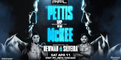 Sergio Pettis faces undefeated Mitch McKee in PFL Chicago’s main event at Wintrust Arena.