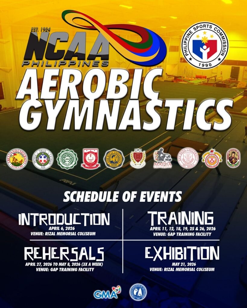 A new era for Philippine gymnastics begins as the NCAA introduces aerobic gymnastics in Season 101.