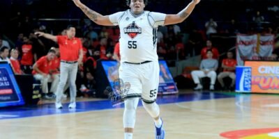 Robert Upshaw during PBA Commissioner’s Cup matchup [photo credit: Peter Baltazar]