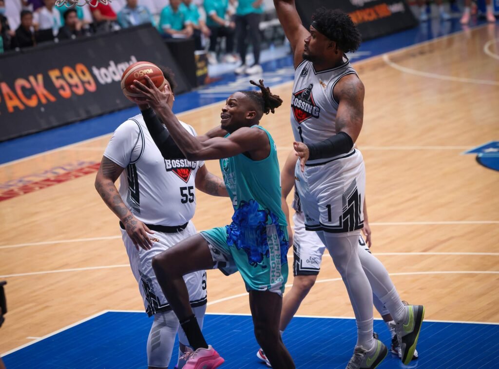 James Dickey III dominates inside with massive double-double [PBA Images]