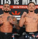 PFL weigh-in results set stage for bantamweight main event showdown