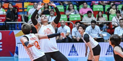 Alohi Robins-Hardy directs the offense with precision setting. [PVL Images]