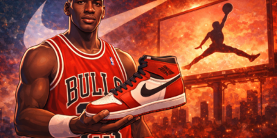 The Air Jordan line redefined athlete-driven branding in sports.