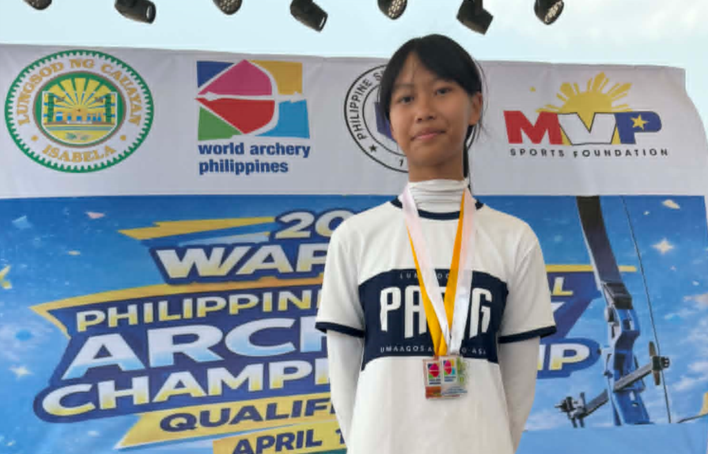 Juliana Vernice Garcia at the WAP-PSC qualifier in Cauayan City [PSC photo]