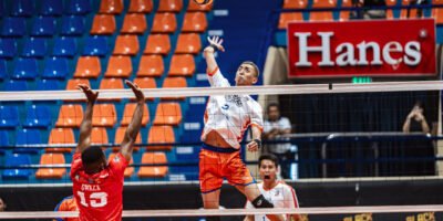 Jaron Requinton delivers clutch points to seal the win for Criss Cross. [Spikers Turf photo]