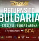 BRAVE CF returns to Bulgaria for August event at Burgas Arena