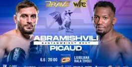 BRAVE CF confirms bantamweight rematch between Lasha Abramishvili and Brice Picaud in Ljubljana