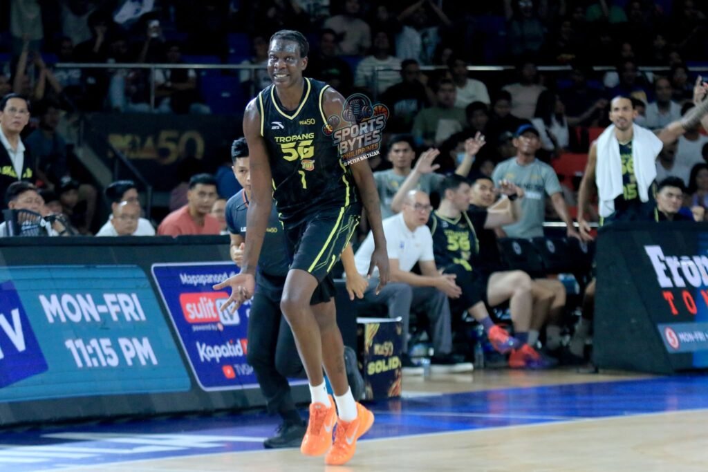 Bol Bol powers TNT with a dominant 34-point, 14-rebound performance in a crucial quarterfinal win over NLEX. [photo credit: Peter Baltazar]
