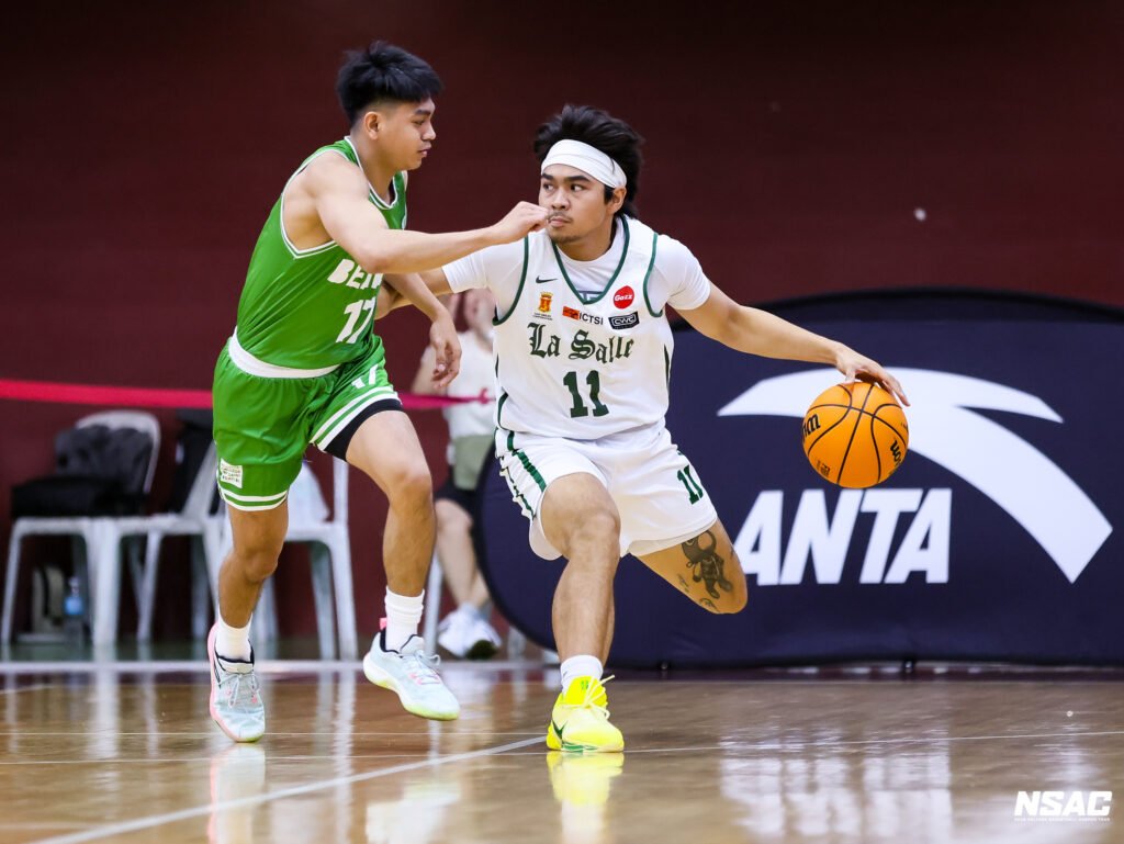 Jacob Cortez and La Salle secures NSAC 2026 quarterfinal berth with win over Benilde [NSAC photo]