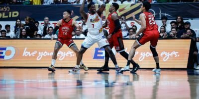 Jaylen Johnson powers ROS with a dominant 40-point performance. [PBA Images]
