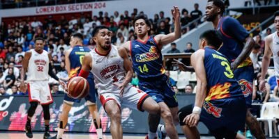 RJ Abarrientos played a key role in Ginebra’s semifinals victory over Rain or Shine. [PBA Images]