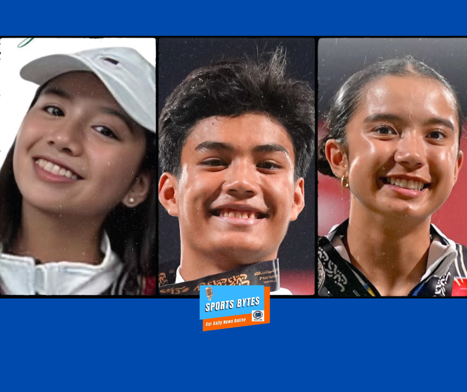 Maritanya Krog, Pi Durden Wangkay, and Naomi Marjorie Cesar are among the young Filipino athletes set to represent the country at the 2026 Youth Olympic Games in Senegal.