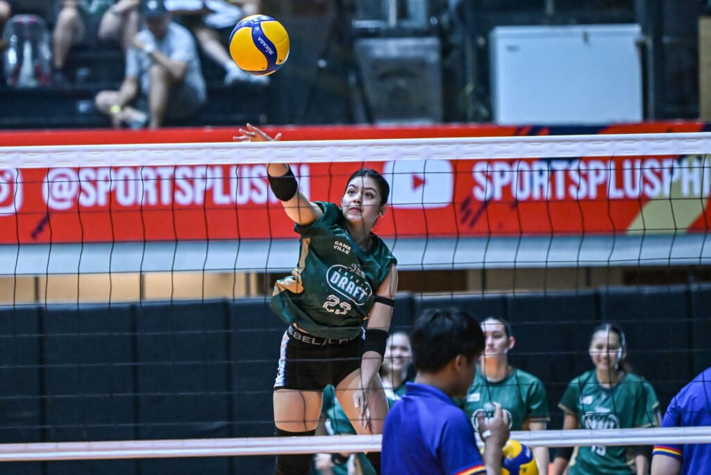 Barbie Jamili posts top marks during the 2026 PVL Draft Combine in Mandaluyong. [PVL Images]