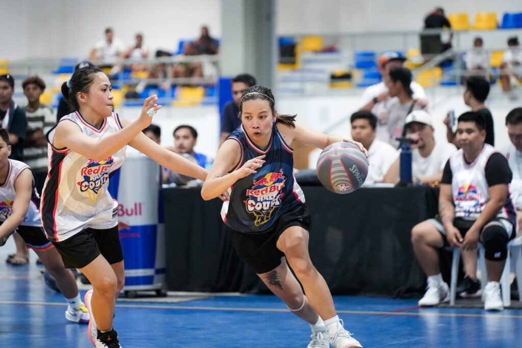 Teams from Manila, Cebu, and Davao prepare for the Red Bull Half Court Philippines National Finals in Mandaluyong.
