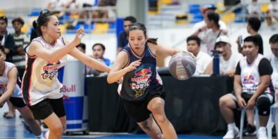 Teams from Manila, Cebu, and Davao prepare for the Red Bull Half Court Philippines National Finals in Mandaluyong.