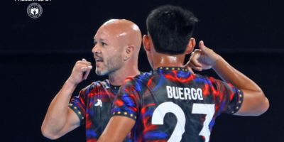Azkals' Development Club's Stephan Schrock and Bryan Buergo were the scoring duo in their championship run in the PFF Futsaliga men's final. [PFF photo]