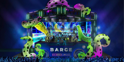 Zone 1 transforms into a major entertainment hub during the race weekend festival [photo credit: Singapore GP Pte Ltd]
