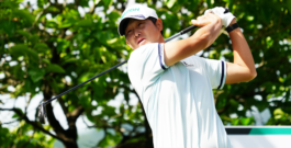 Jiho Yang takes halfway lead at KOLON Korea Open after eagle finish