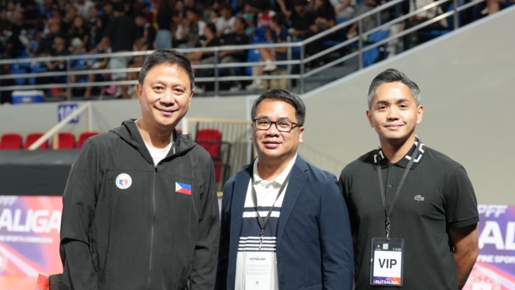 Fullhouse crowd during the four championship matches with PSC Chairman Pato Gregorio, PFF General Secretary Gelix Mercader and Quezon City sports executive Robbie De Vera witnessing the grand finale.