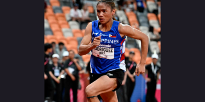Rodriguez clocked 54.83 seconds in the women's 400m final at the Asian U20 Athletics Championships.