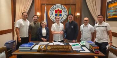 PSC and Manila City officials meet at Manila City Hall to discuss Rizal Memorial redevelopment plans.