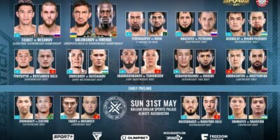 BRAVE CF 105 heads to Kazakhstan for another major MMA showcase.
