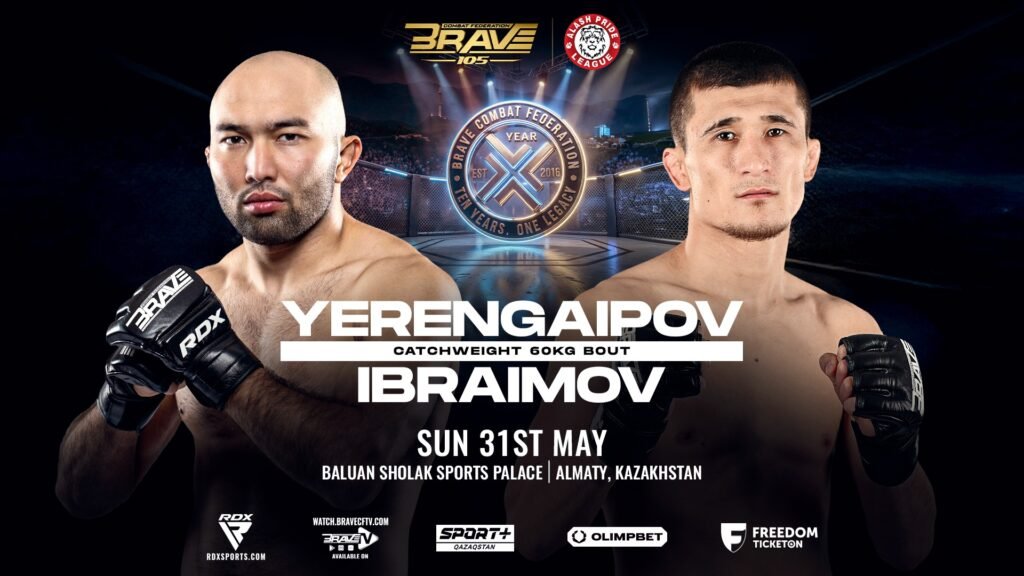 Dias Yerengaipov and Ryskulbek Ibraimov featured in event promotion