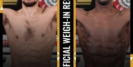 BRAVE CF 105 weigh-in results confirm featherweight title fight