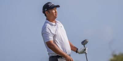 Settee Prakongvech tied for the lead at nine-under after round two of the IGPL Bharath Classic [Asian Tour photo]